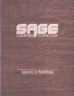 Sage II Service Manual Sage II Service Manual