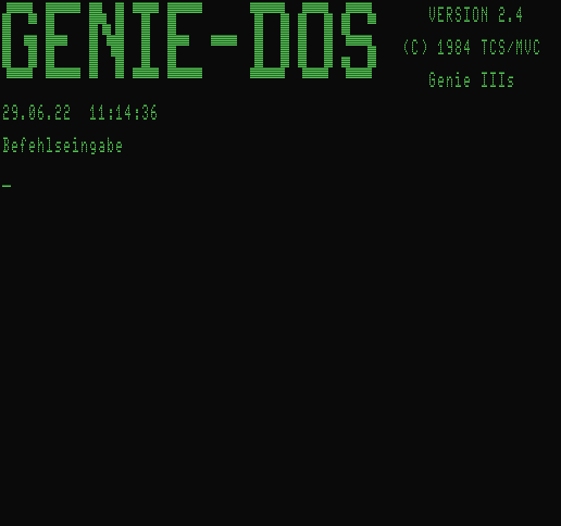 Genie IIIs GDOS 2.4