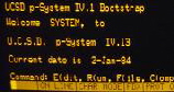UCSD p-System bootscreen